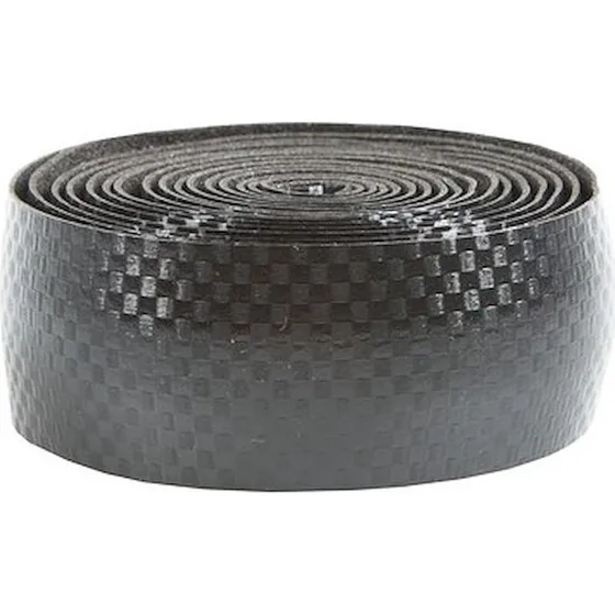 Ebon styrbånd i sort carbon look med gel