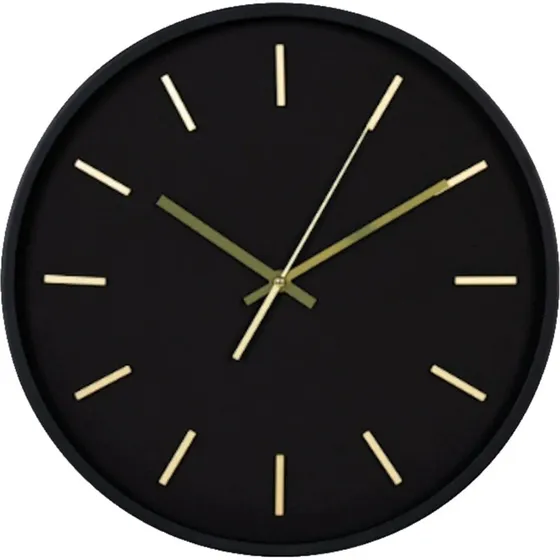 BOLIGINTERIØR lydløst vægur Ø35 cm