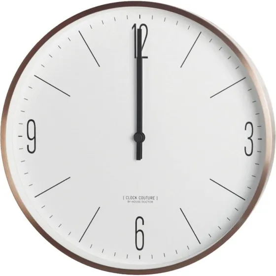 House Doctor Watch Couture Gold vægur, 30 cm