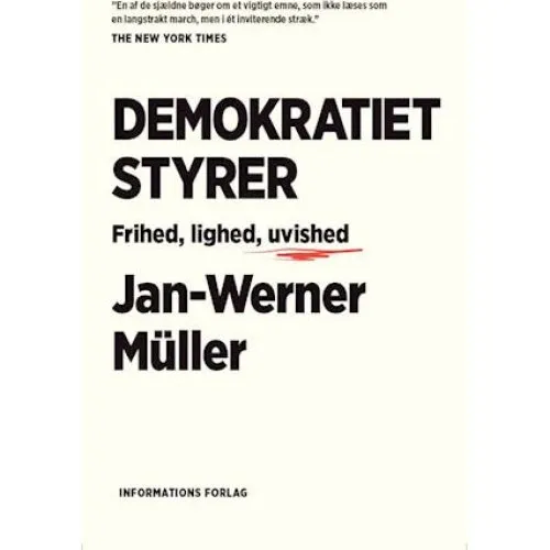 Jan-Werner Müller: Demokratiet styrer (Bog)