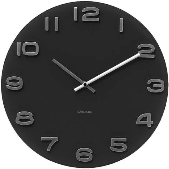 Karlsson Vintage vægur 35 cm sort