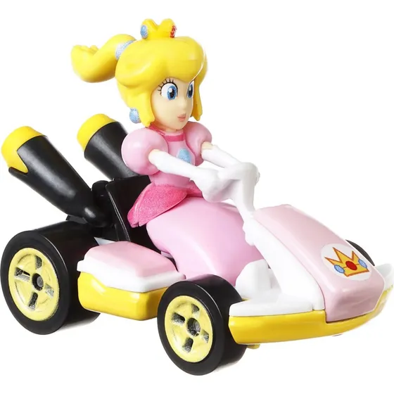 Hot Wheels Mario Kart Princess Peach - 1:64 die-cast bil