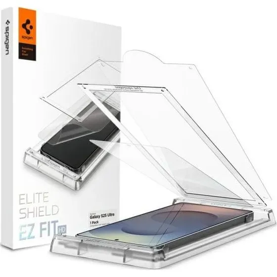 Spigen Elite Shield HD Hybridglas til Samsung Galaxy S25 Ultra