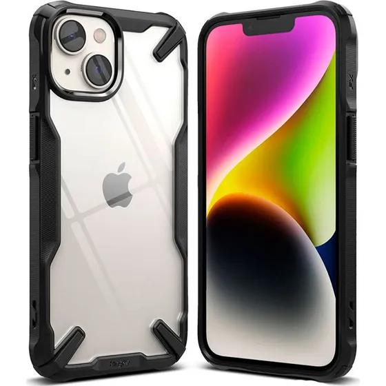 Ringke Fusion X Cover til iPhone 14 Plus - Sort