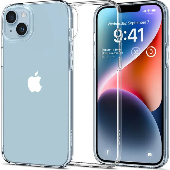 Spigen Liquid Crystal Cover til iPhone 14 Plus - Transparent
