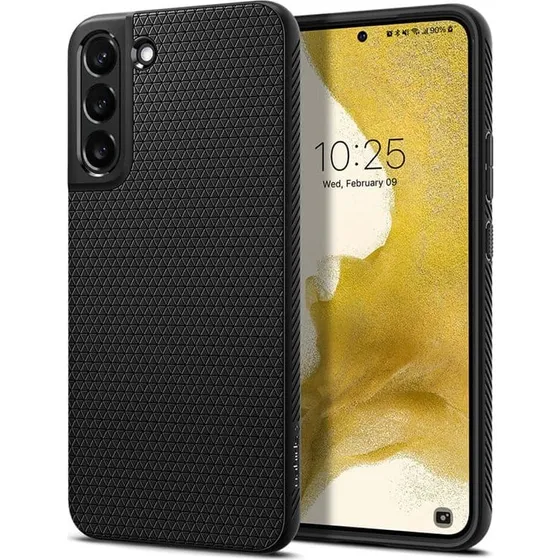 Spigen Liquid Air cover til Samsung Galaxy S22 - Sort