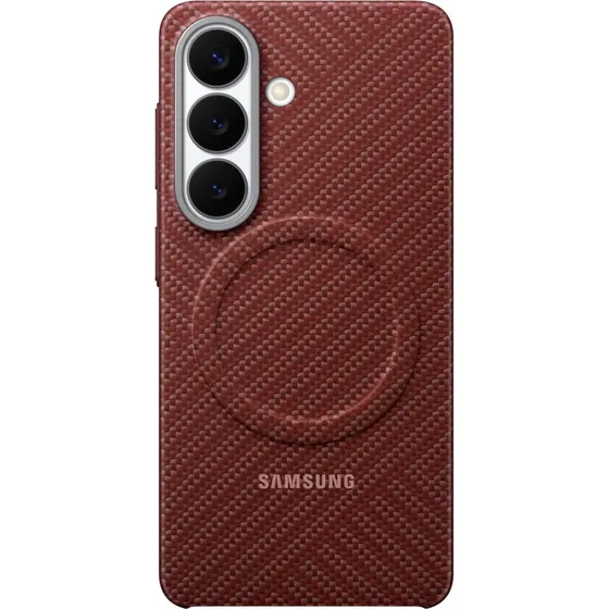 Samsung EF-KS942 Aramidfiber Cover til Galaxy S26 - Coralred