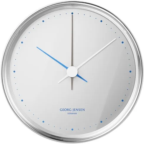 Henning Koppel Vægur 10 cm, rustfrit stål