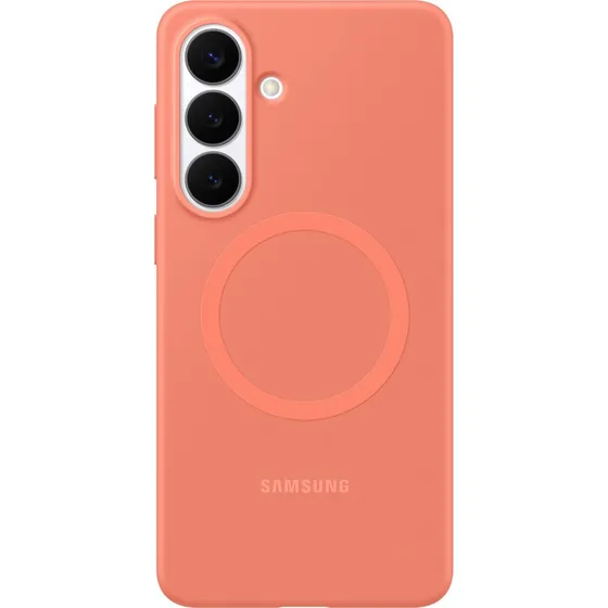 Samsung EF-ES947 Silicone Magnet Case til Galaxy S26+ - Koralrød