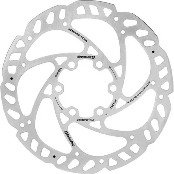 Swissstop Catalyst One 6-Bolt Skivebremse 140mm