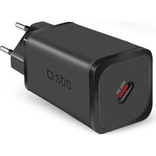 SBS 65W GaN-oplader med PD - Sort