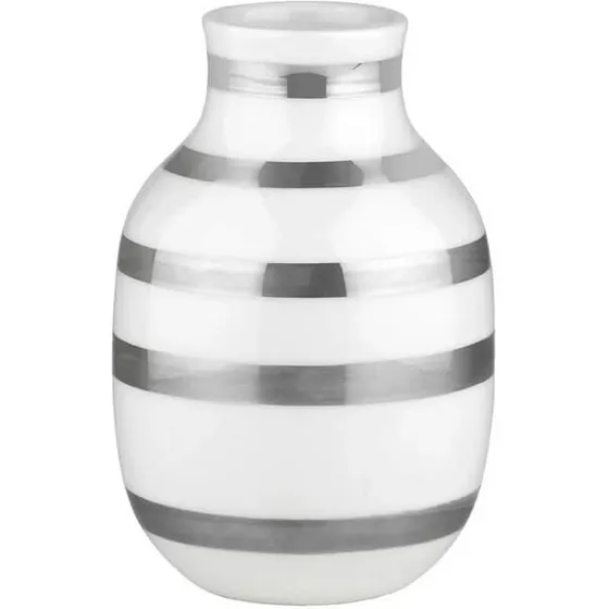 Omaggio Vase – håndmalet stribet vase