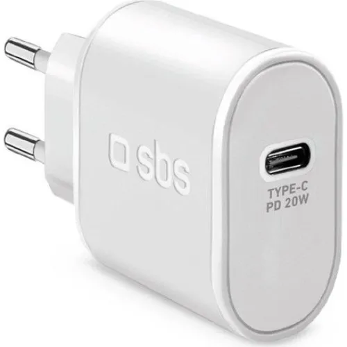 SBS 20W Oplader - Hvid (TETR1CPD20)
