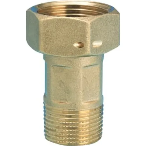 1/2" x 3/4" Vandmålerforskruning med NBR pakning