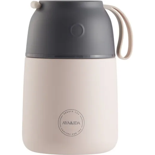 AYA&IDA Food'ie Termomadkasse 500 ml - Soft Rose