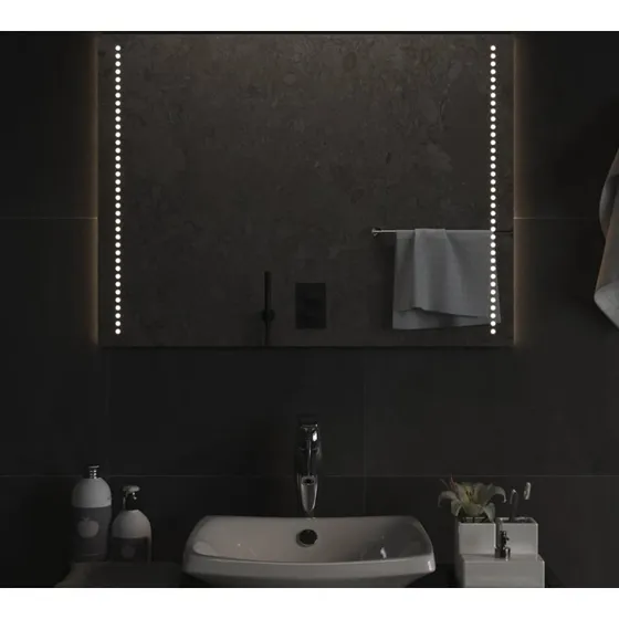 LED badeværelsesspejl 60x80 cm IP65 med USB