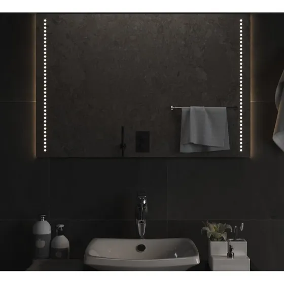 LED-badeværelsesspejl 60x90 cm IP65 med USB