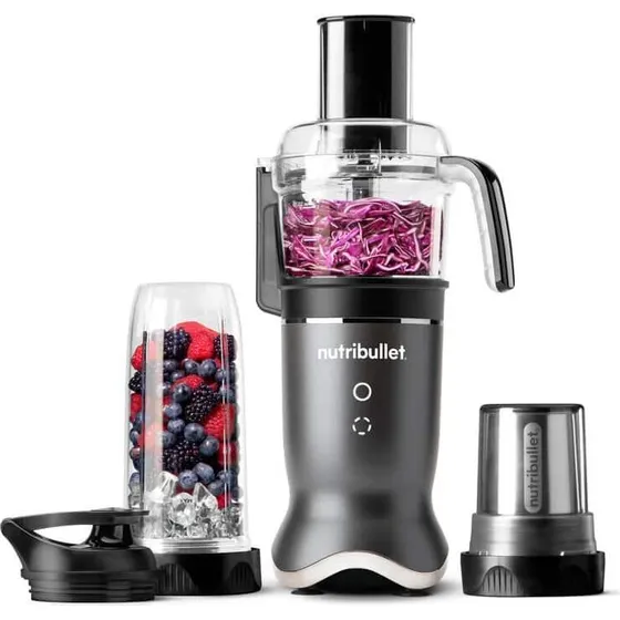 NutriBullet NB1224DG Bordblender 0,9 L - 1200 W - Mørkegrå