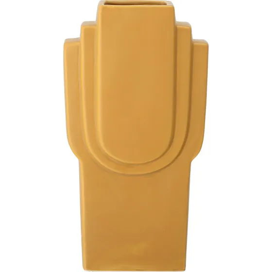 Bloomingville Ata stentøjsvase 30,5 cm, gul