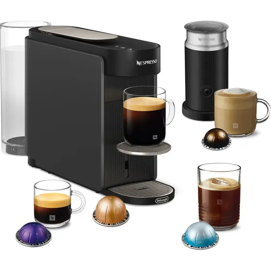 Nespresso Vertuo Up ENV200.GYAE kapselmaskine med Aeroccino, grå