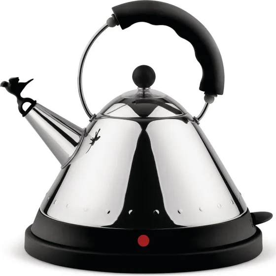 Alessi Elkedel m. fugl, sort