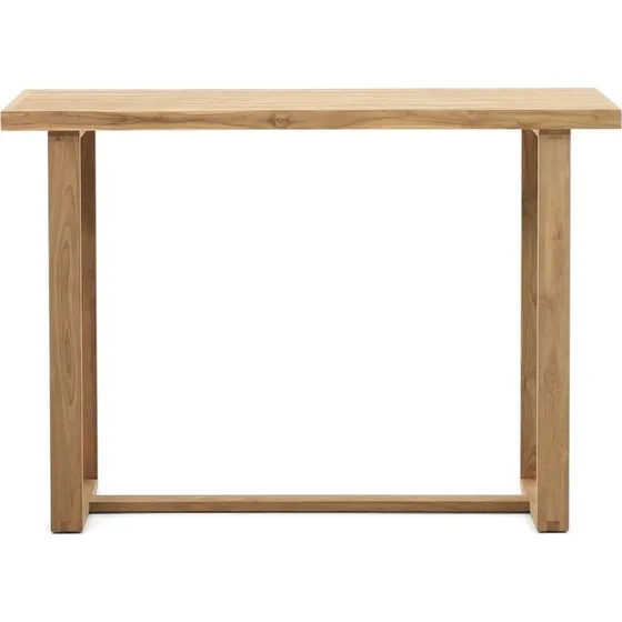 Kave Home Canadell Barbord i massivt genanvendt teak 140x70x105 cm