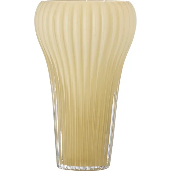 Bloomingville Averie glasvase, gul