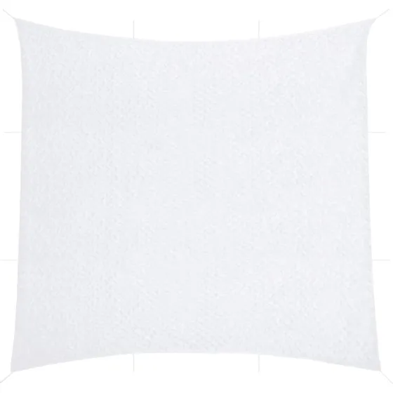 vidaXL Camouflagenet 614x581 cm hvid med opbevaringspose