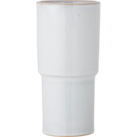 Bloomingville Marji vase, hvid Ø12×H24 cm