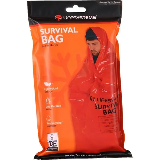 LifeSystems Survival Bag - Overlevelsespose til 2 personer