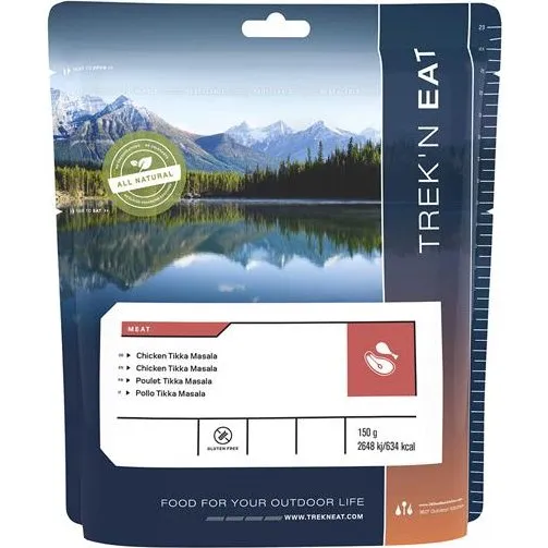 Trek'n Eat Chicken Tikka Masala m. Ris, Glutenfri