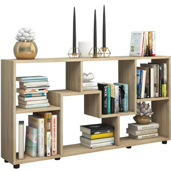 VCM Pintal skænk, Sonoma Eg 62x117x20 cm (6 rum)