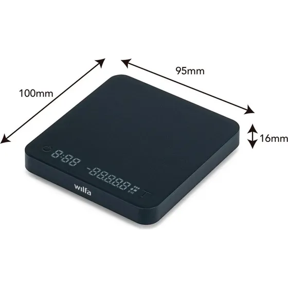 Wilfa Uni Mini KS3B-1100 køkkenvægt - Black