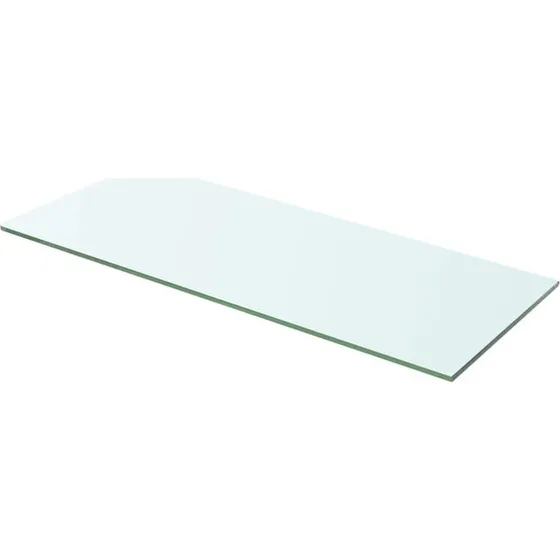 vidaXL Glashylde i hærdet glas, klar 60x20 cm