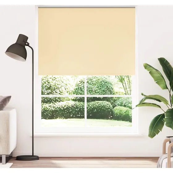 vidaXL Mørklægningsrullegardin 140x230 cm - Beige