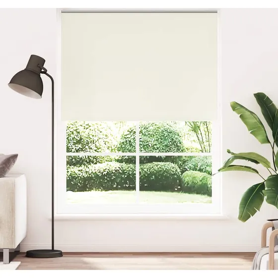 vidaXL mørklægningsrullegardin 140x230 cm - Off-white
