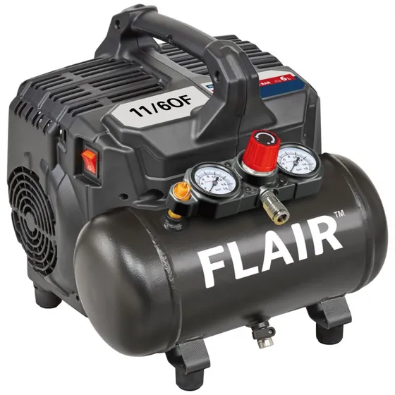 Flair kompressor 11/60F - 1,0 HK, lydsvag (230V)