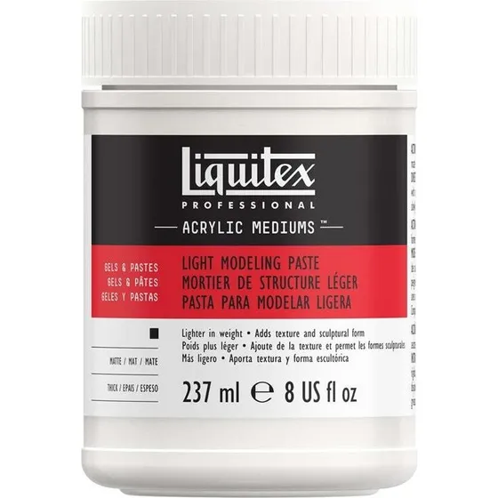 Liquitex Light Modeling Paste - Akryl Medium 237 ml