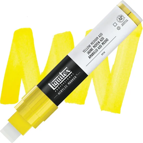 Liquitex Paint Marker Wide - Yellow Medium Azo