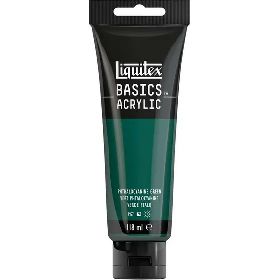 Liquitex Basics Akrylmaling - Phthalocyanin Grøn - 118 ml