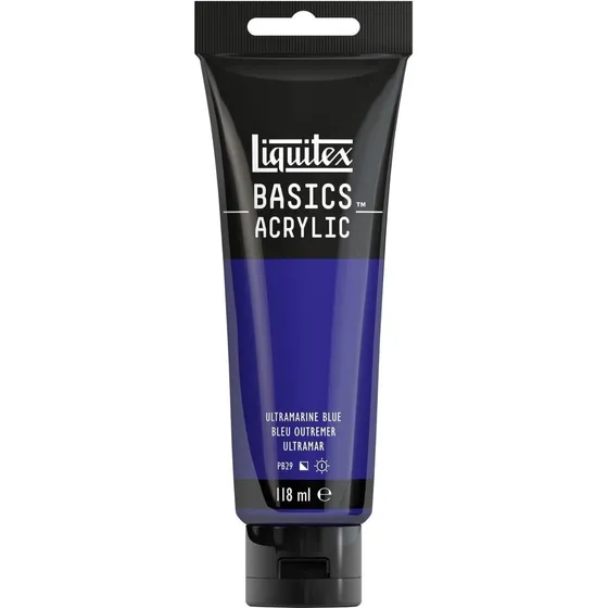 Liquitex Basics Akrylmaling - Ultramarine Blue - 118 ml