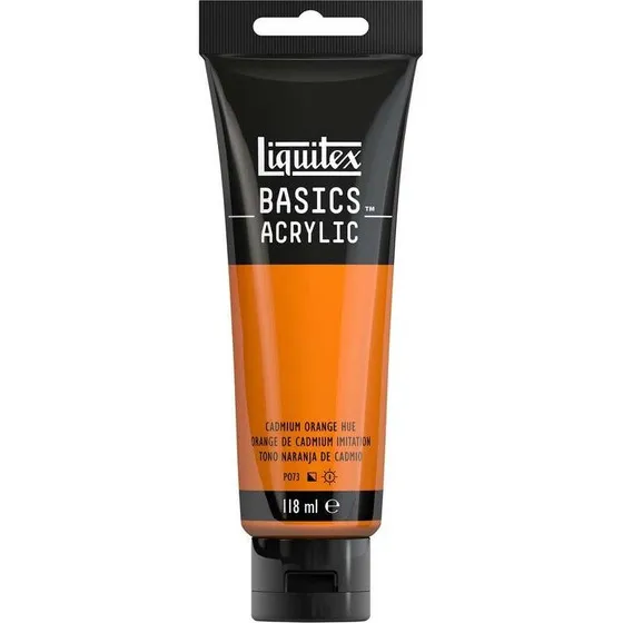 Liquitex Basics Akrylmaling - Cadmium Orange - 118 ml