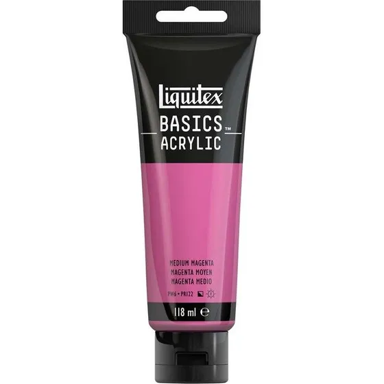 Liquitex Basics Akrylmaling - Medium Magenta 118 ml