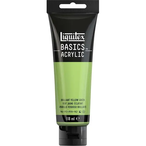 Liquitex Basics Akrylmaling - Gul Grøn - 118 ml