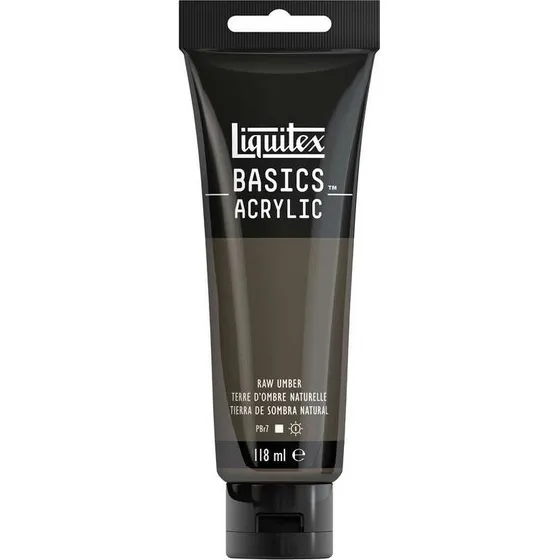 Liquitex Basics Akrylmaling - Raw Umber 118 ml