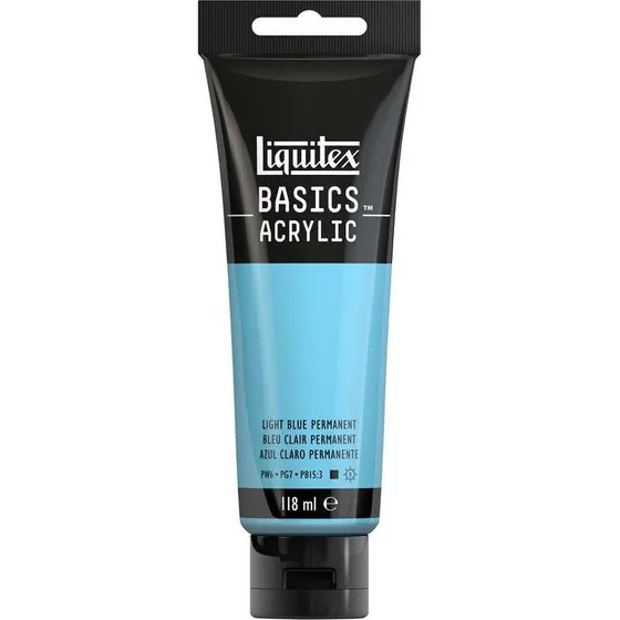 Liquitex Basics Akrylmaling - Lys Blå Permanent - 118 ml