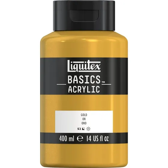 Liquitex Basics Akrylmaling - Guld 400 ml