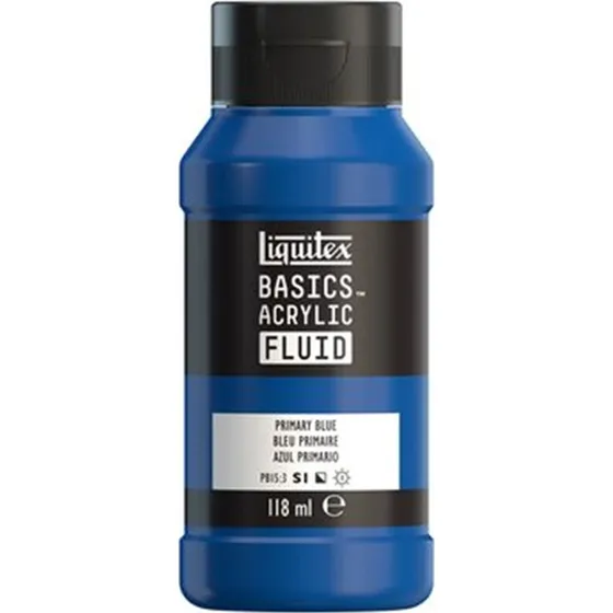 Liquitex Basics Fluid Akrylmaling - Primary Blue 118 ml
