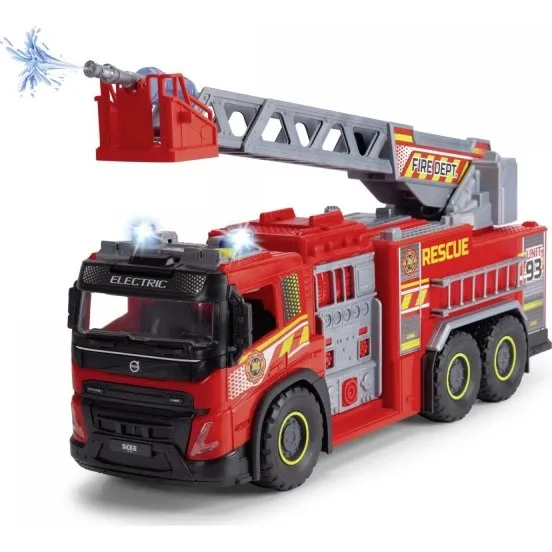 Dickie Toys Volvo FMX Kæmpe Brandbil - 57 cm med lys og lyd