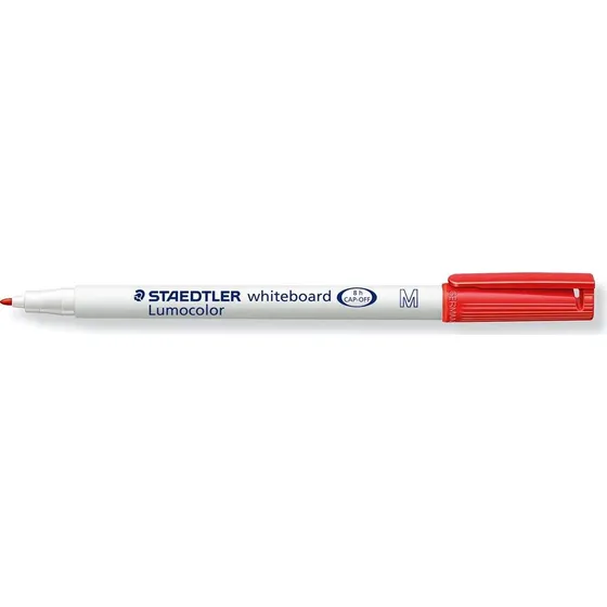 Staedtler Lumocolor 301 Whiteboardmarker, rød, 1,0mm